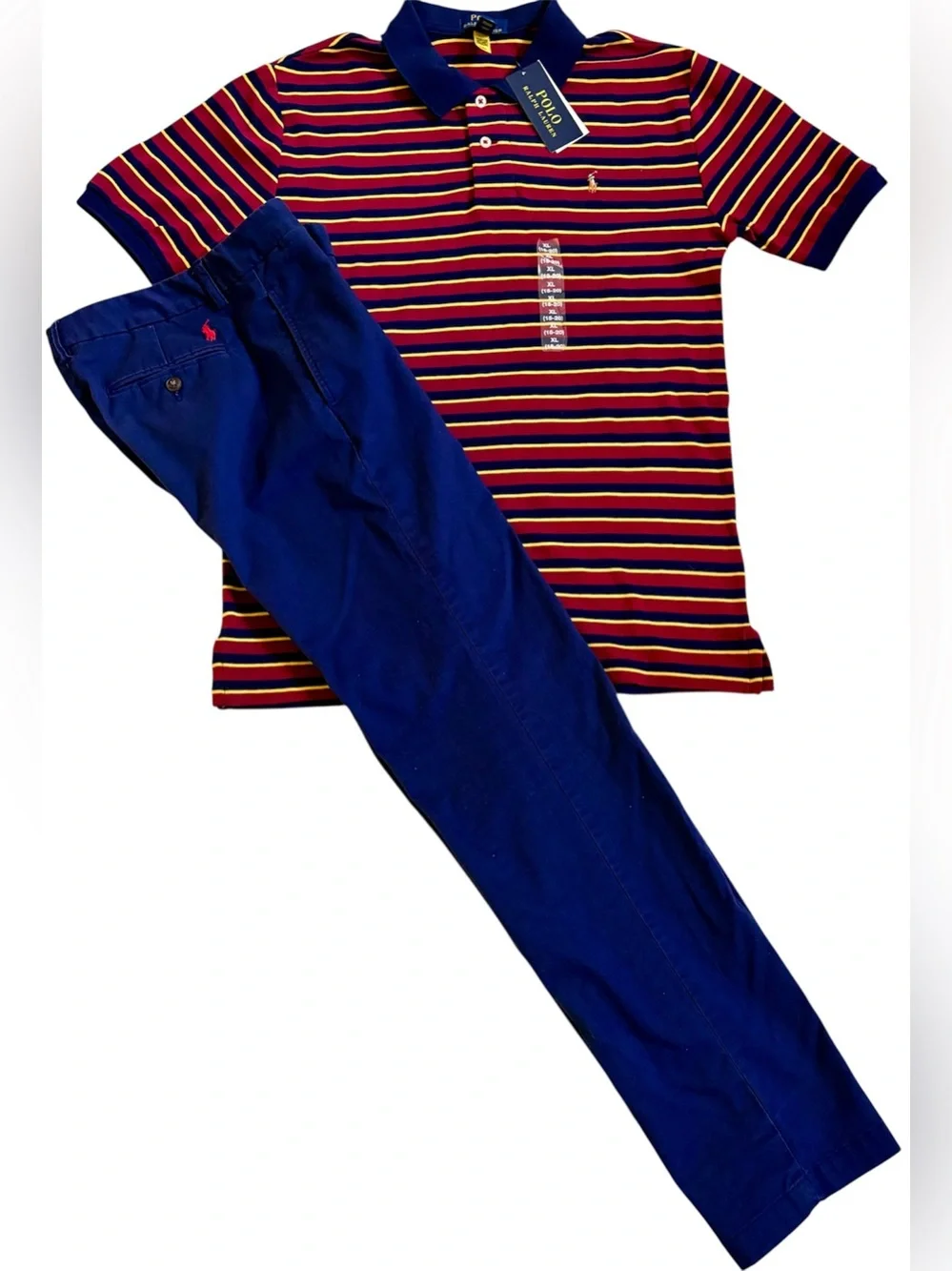 RALPH LAUREN BOYS SIZE 18/20 PREPPY CLOTHING BUNDLE NEW!